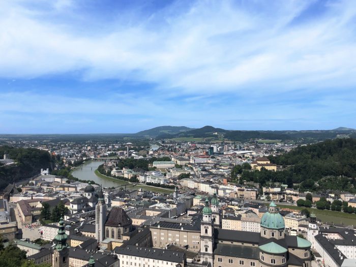 Blick auf Salzburg